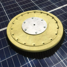 Chổi vệ sinh tấm pin năng lượng mặt trời dùng pin 24V